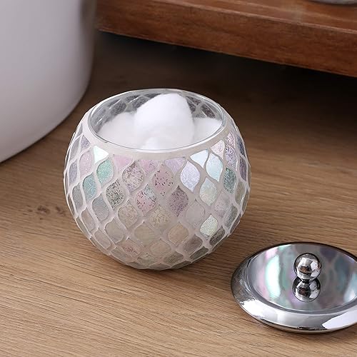 Miniatura 6 de KMWARES Conjunto de accesorios de baño de vidrio mosaico decorativo (KM-21)