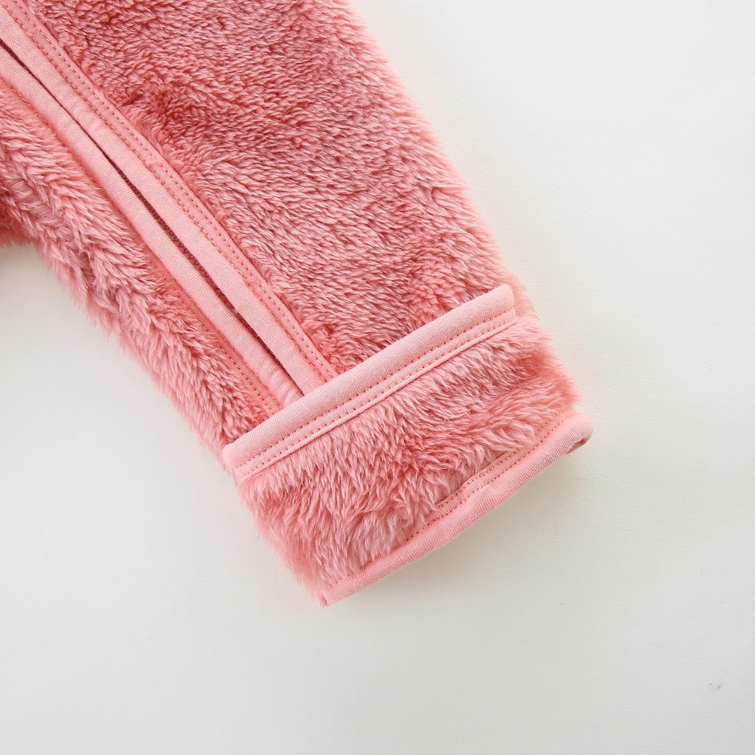 Baby Romper Infant Hooded Jumpsuit Long Sleeve Footed Onesie Outwear Outfits - Image 6