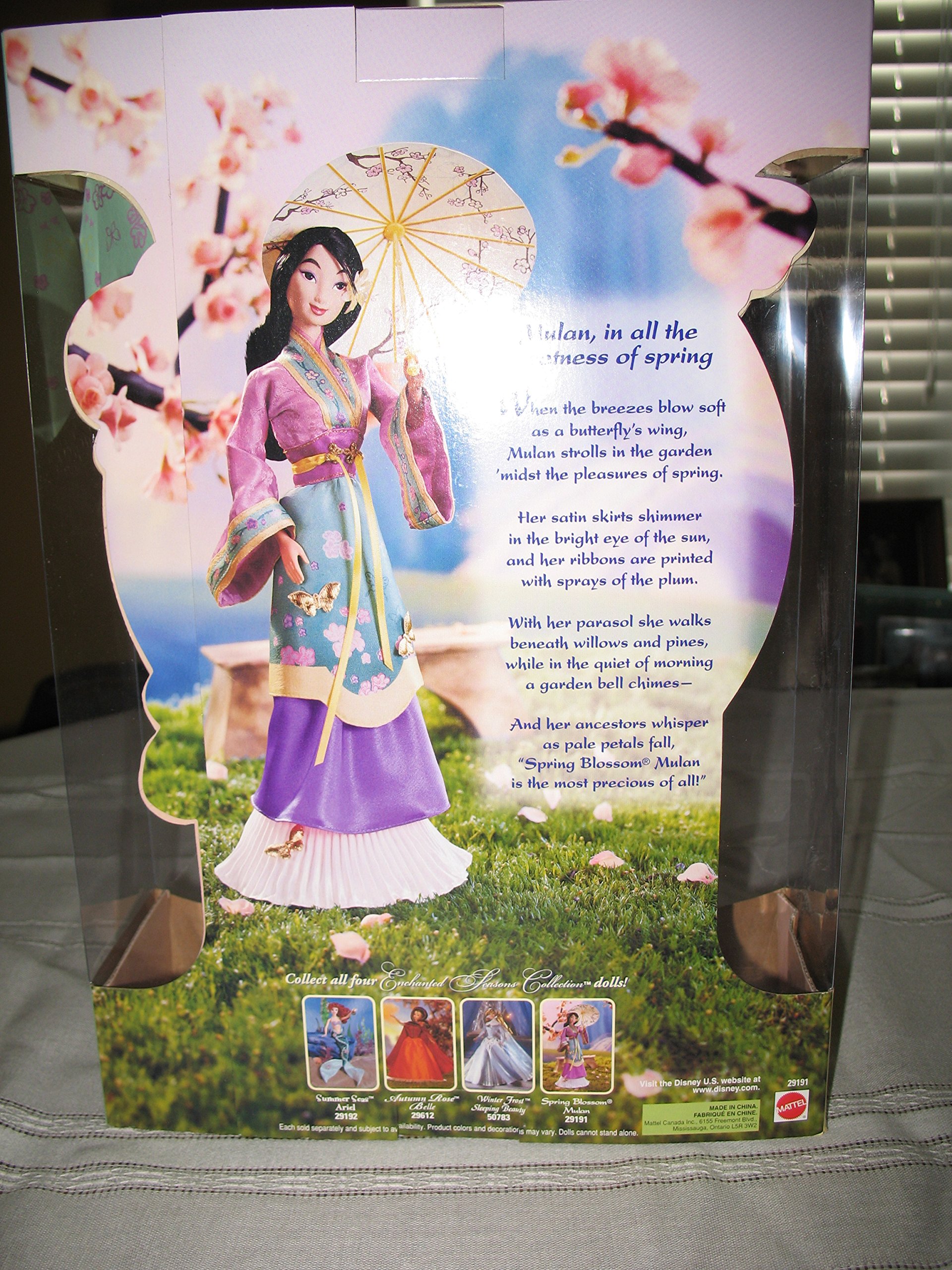 Spring Blossom Mulan Disney Collector Dolls : : Toys ディズニー