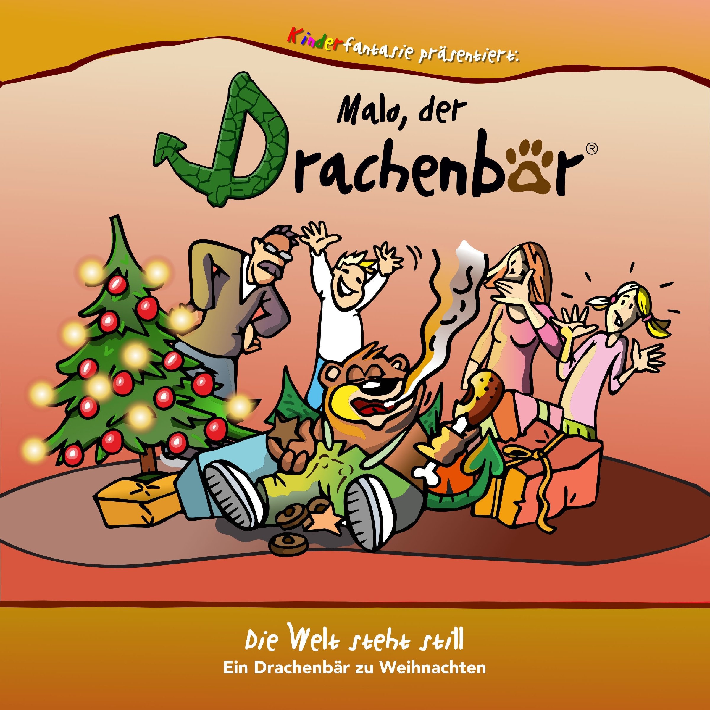 Cover art for Die Welt steht still - Ein Drachenbär zu Weihnachten
