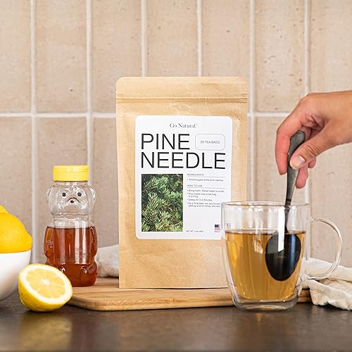 Miniatura 3 de Té de aguja de pino, forrajero silvestre en los Estados Unidos, recogido de pinos blancos del norte  Protege contra infecciones, fortalece la