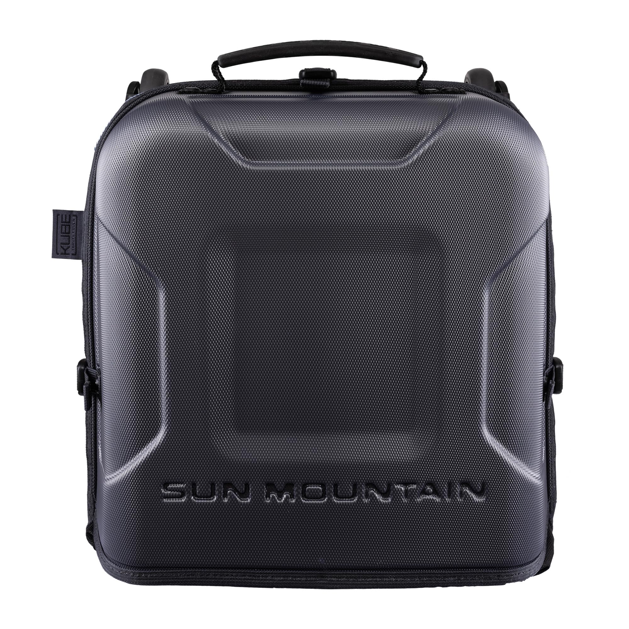 Sun Mountain Kube Golf Travel Bag - 2-Wheel Rolling System Kube Folding Hard Shell for Easy Storage Compact