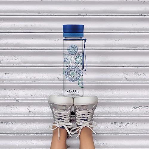 Miniatura 9 de Aladdin My First Aveo - Botella de agua para niños de 0.35 L con gráficos rosados, a prueba de fugas, amplia apertura para un fácil llenado, sin