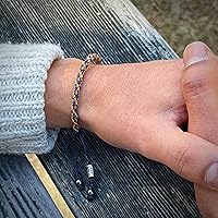 Vista 96 de Rumi Sumaq Nautical Rope Bracelet for Men, Women & Kids - Waterproof Hand-Knotted Adjustable Pull Tie - Martha’s Vineyard Island Map, Sailor Rope &