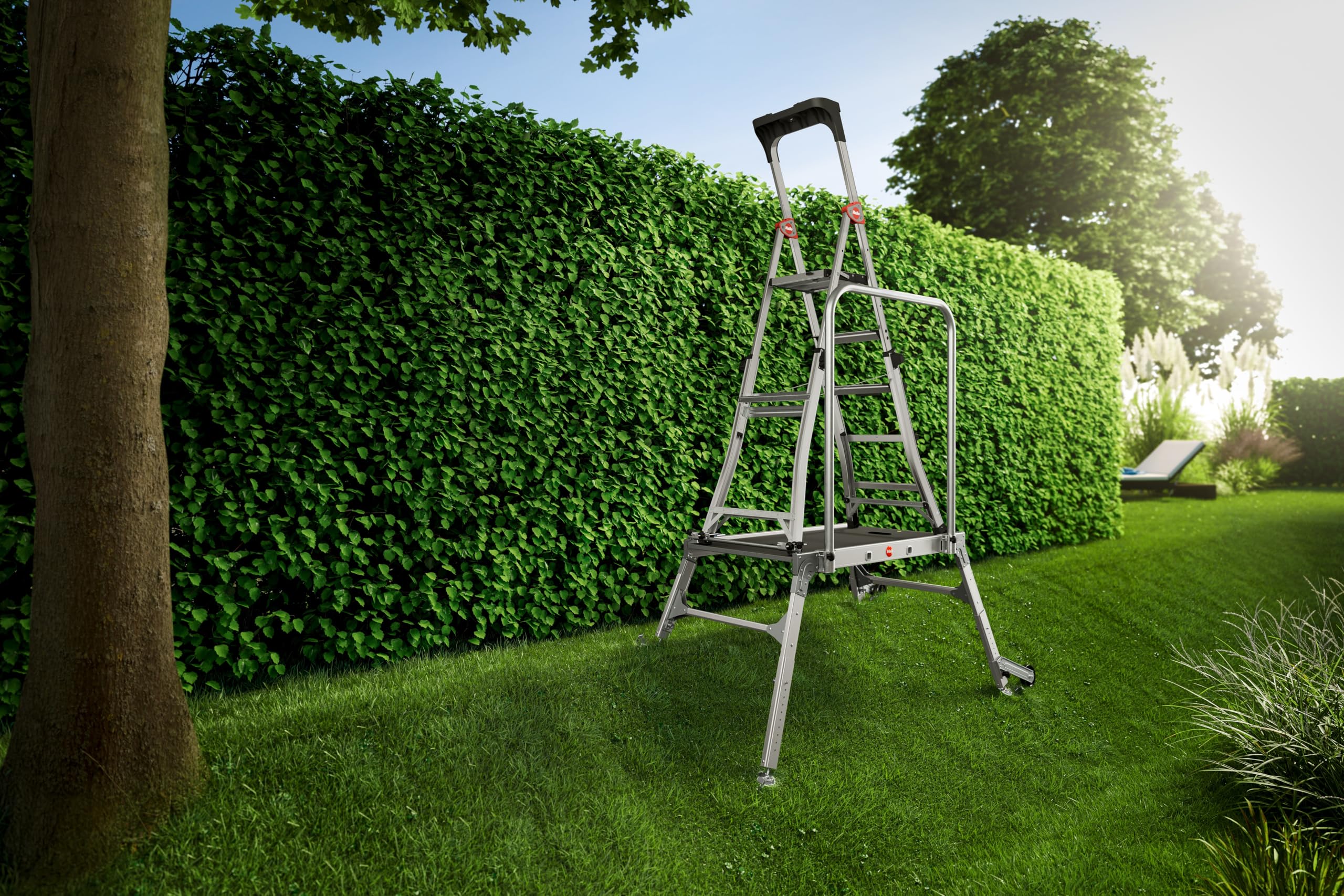 Plateforme de Travail pour Jardin en Aluminium Hailo LP Outdoor