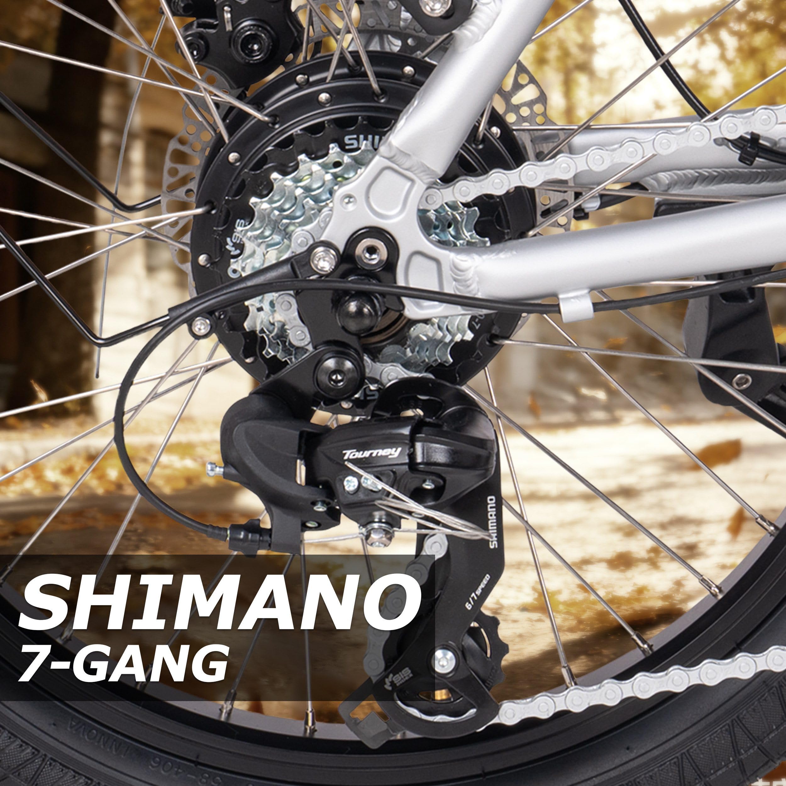 SAXXX E Bike Klapprad 20 Zoll mit 36V 13Ah Akku，90KM Lange Range