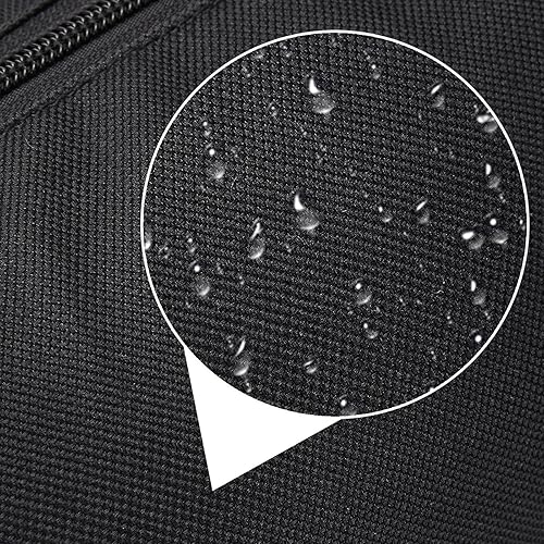 Miniatura 5 de MOOCY Bolsa de transporte para trípode, 45.3 x 7.5 x 7.5 pulgadas, funda acolchada de trípode resistente con correas para el hombro y asa (XL)