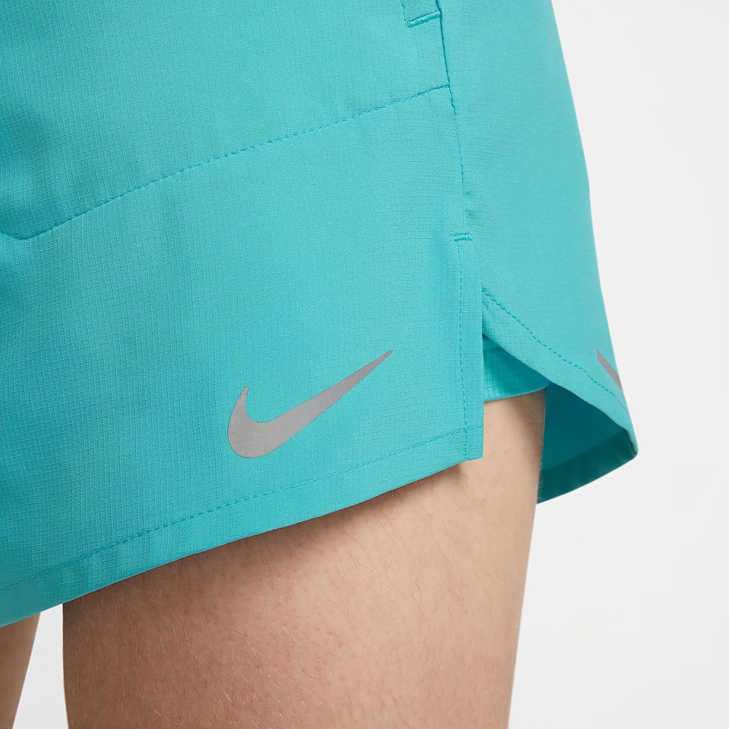 Nike Stride Men's Dri-FIT 5" 2-in-1 Running Shorts (FN2992-345, Dusty Cactus/Dusty Cactus/Black) Size Medium