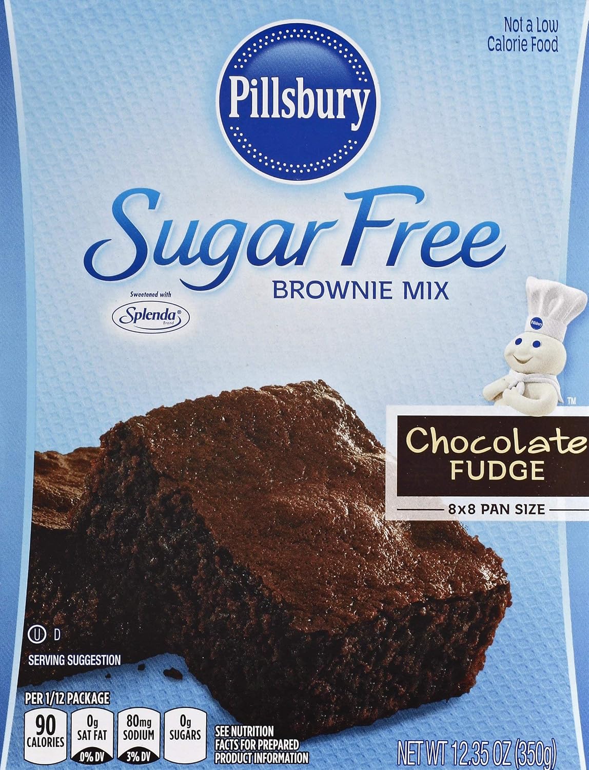 Pillsbury Sugar Free Chocolate Fudge Brownie Mix, 12.35 oz