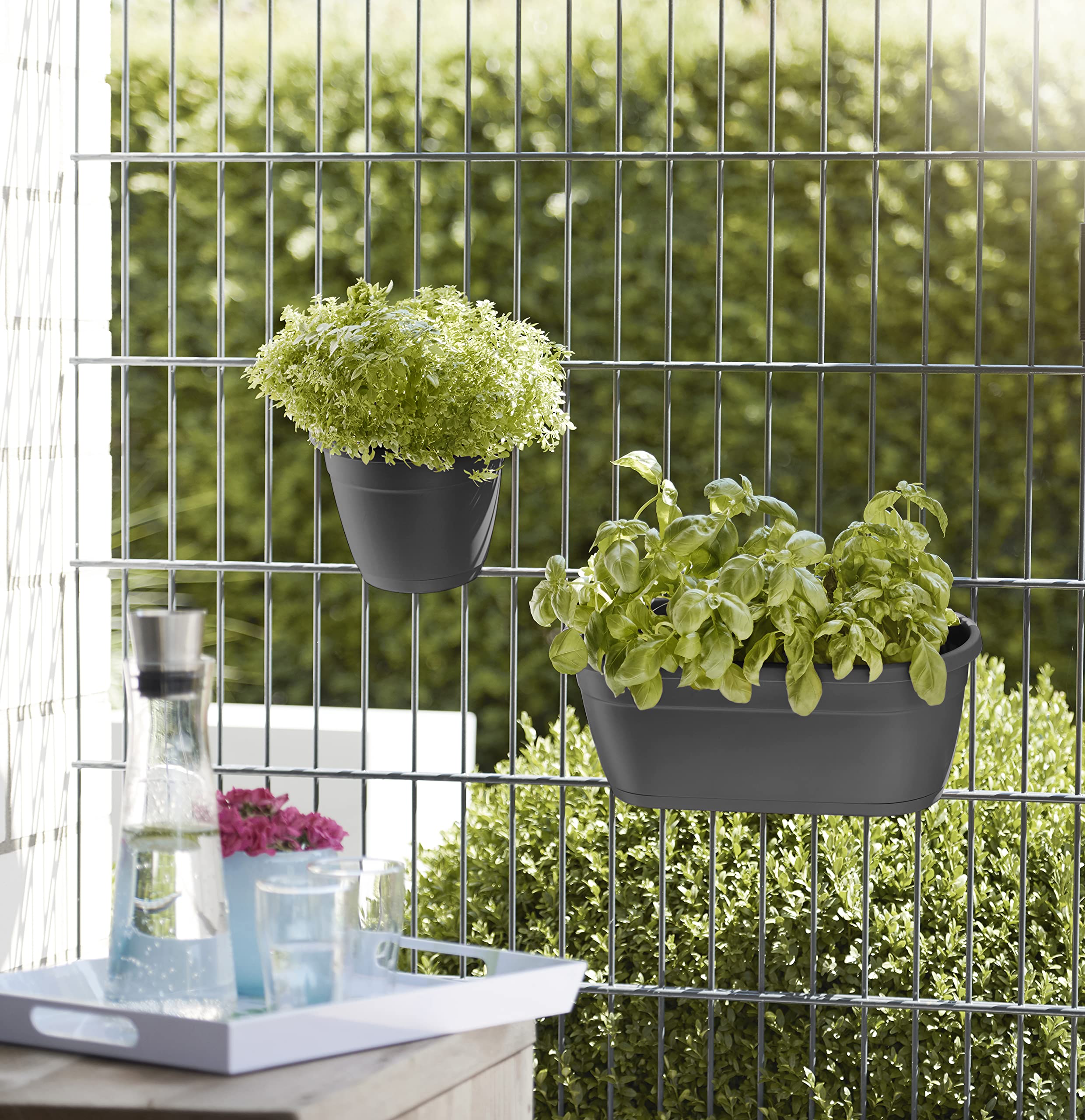 butlers blumenständer ✨ CONCRETE Pflanzenhocker – Stilvolle Schönheit – BUTLERS main image 1
