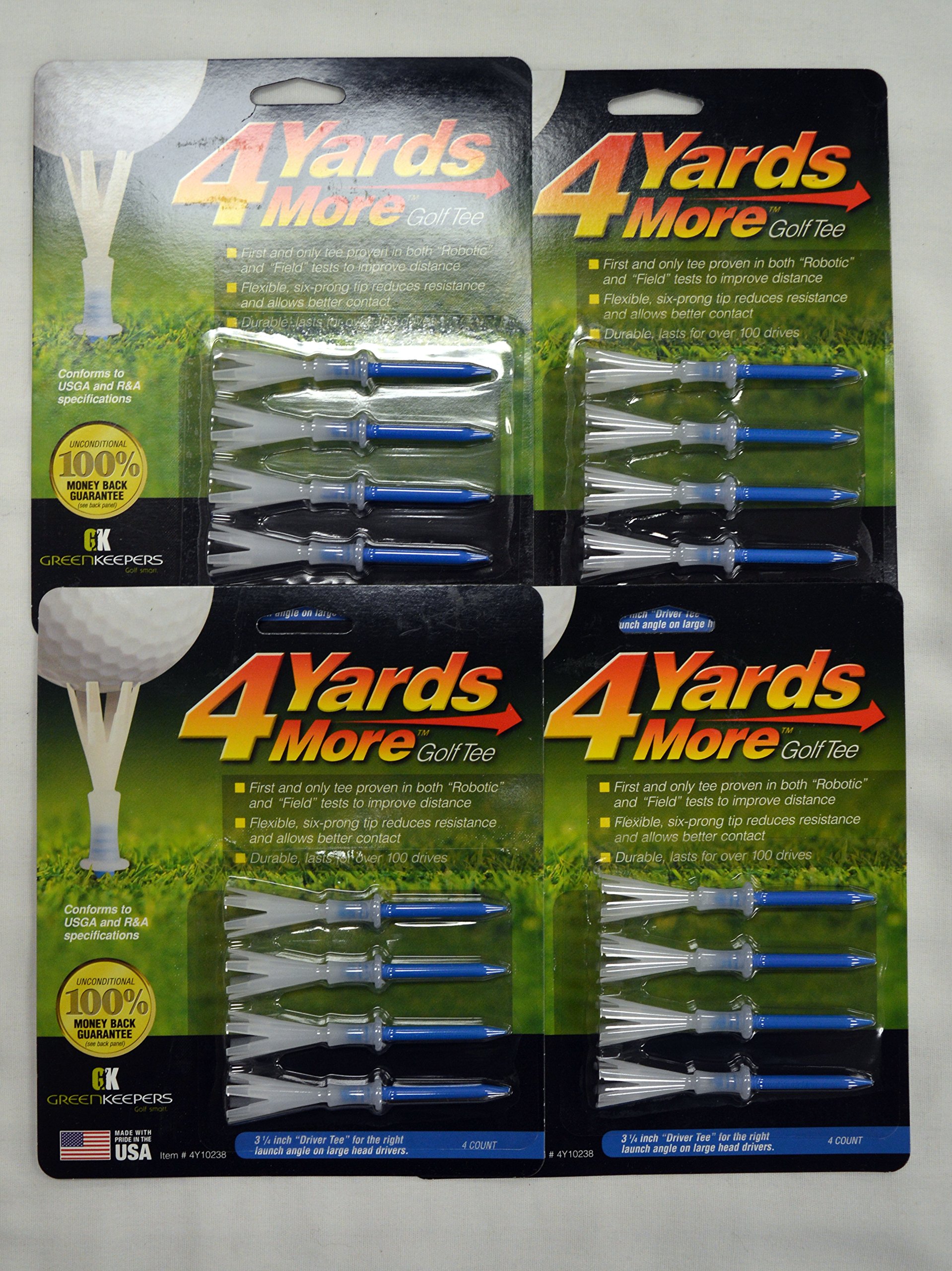 4 Yards More Golf Tees 3 1/4