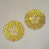 iwa concept Allah and Muhammad Acrylic/Wooden Islamic Wall Art, Arabic Calligraphy Room Decor, the Right Gift for Ramadan and Muslim Friends (12 x 12 inches | 30 x 30 cm, Gold)