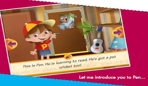 Pen Eats Out! : Interactive storybook that goes with “Read With Pen” series - apps that will teach your toddler to read! – vue 2