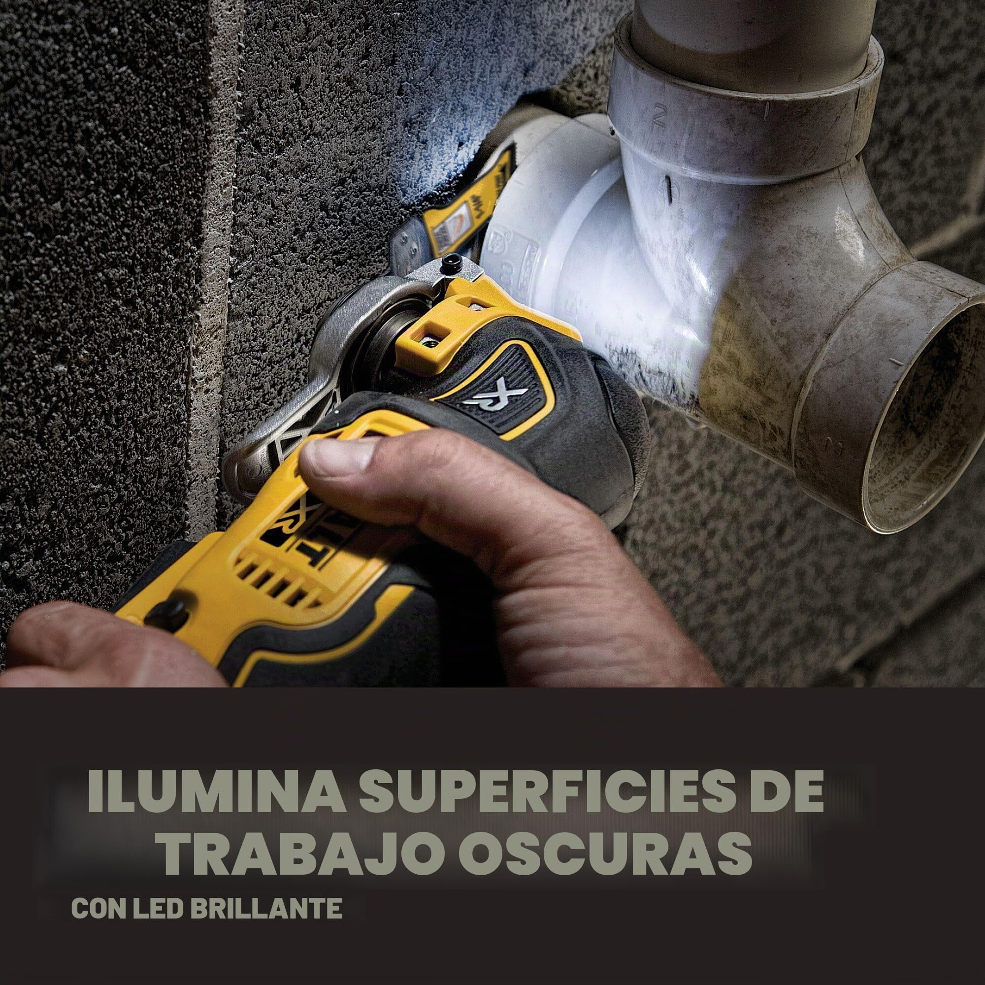 DEWALT - 20 V MAX XR - Kit multiherramienta oscilante, velocidad variable (DCS356D1)