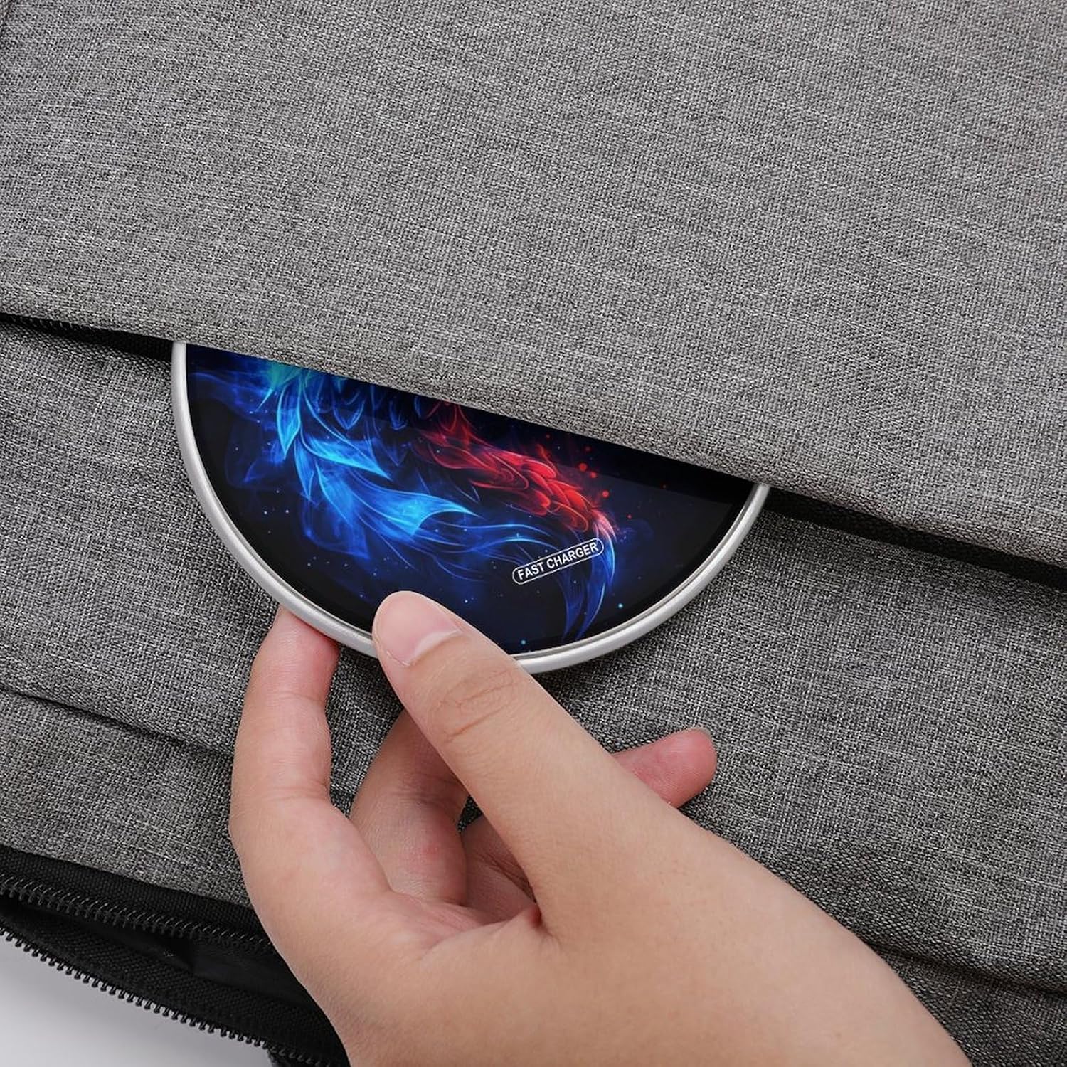 Dragon Novelty Wireless Charger Funny 10W Fast Charging Pad Mat for Cell Phone image 4