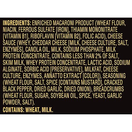 Miniatura 3 de Cracker Barrel Oven Baked Sharp White Cheddar Macaroni and Cheese Dinner (12.3 oz Pouch)