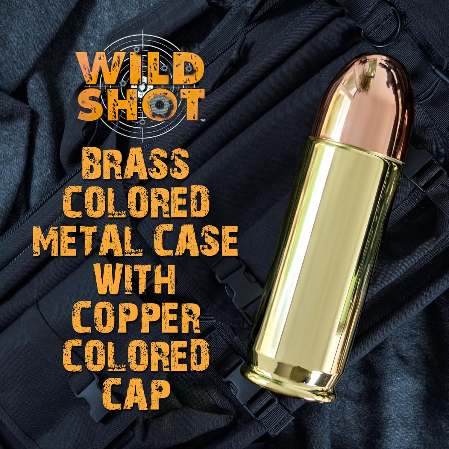 Deluxe Gun Cleaning/Gunsmithing Kit - Aluminum Bullet-Shaped Storage Case, Brass Rods, Wire Brushes, Mops, Adaptors, Slotted Patch Holders, Patches, Brush, Cleaning Pick, Empty Oil Bottle