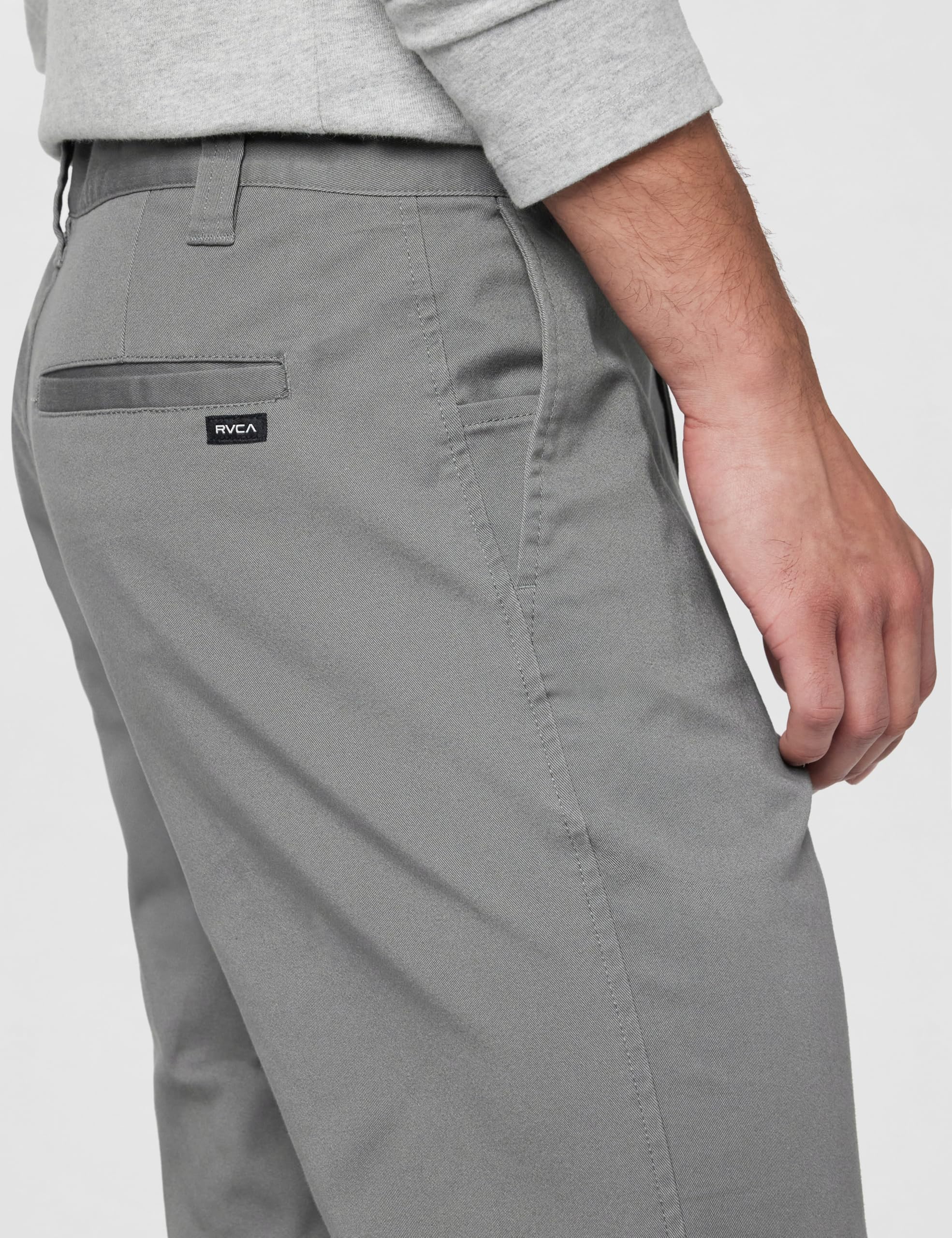 RVCA Straight Fit Stretch Chino Pant Pantalones para Hombre