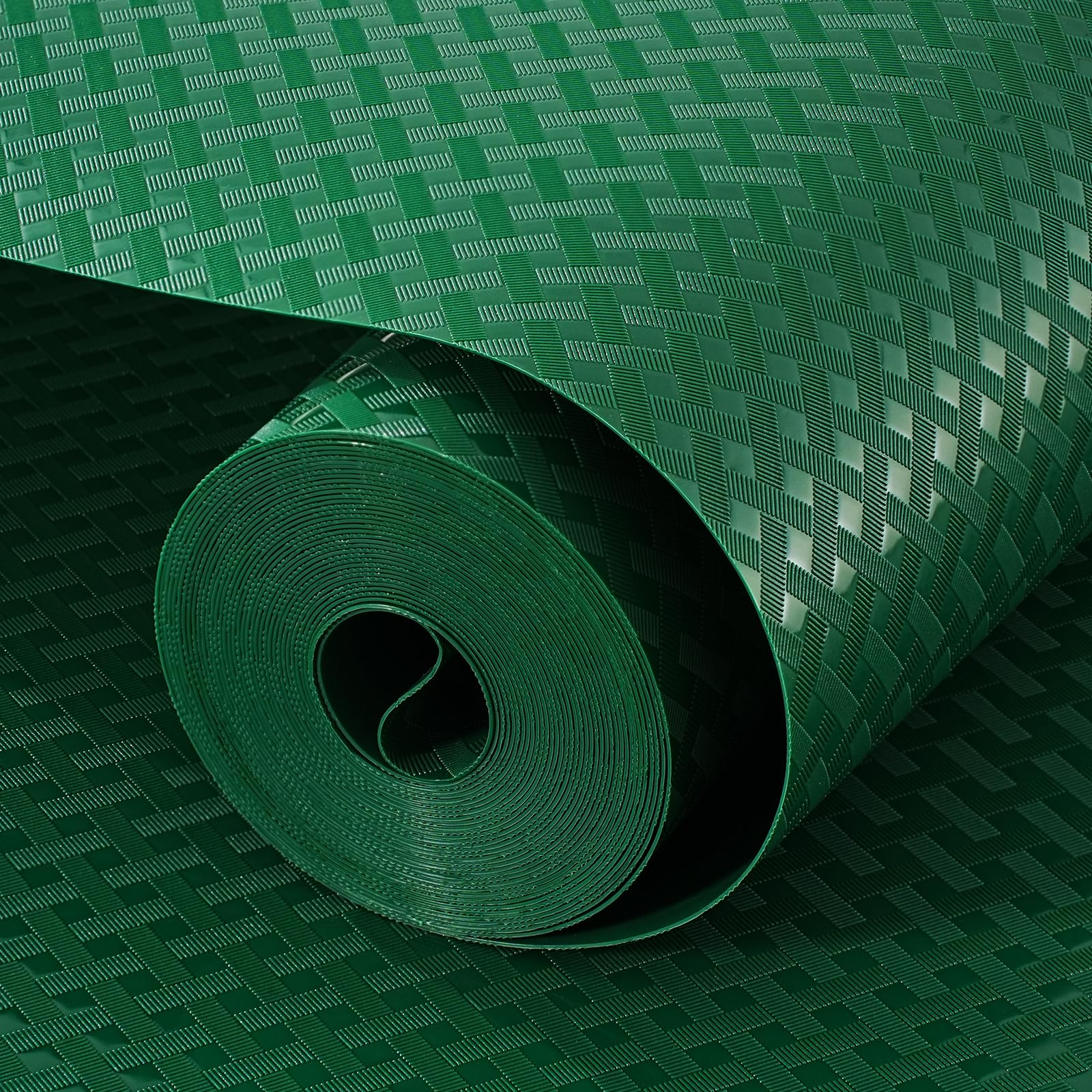 Forest Green Cabinet Shelf Liners - Protect & Organize -1