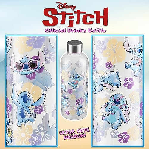Miniatura 4 de Disney Stitch - Botella de agua de 28.7 fl oz con tapa de rosca sin BPA, botella de bebidas para adolescentes, deportes, viajes, vacaciones, regalos
