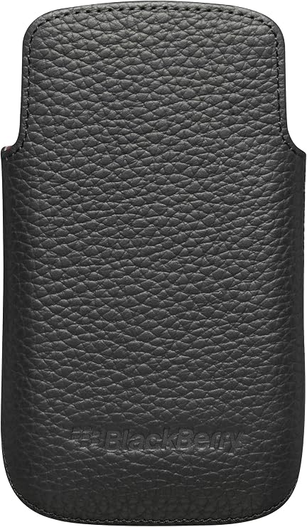 BlackBerry for Leather Pocket for BlackBerry Bold 9790 - Black/Black