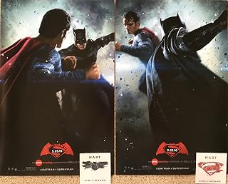 Batman v Superman Dawn Of Justice Poster Set