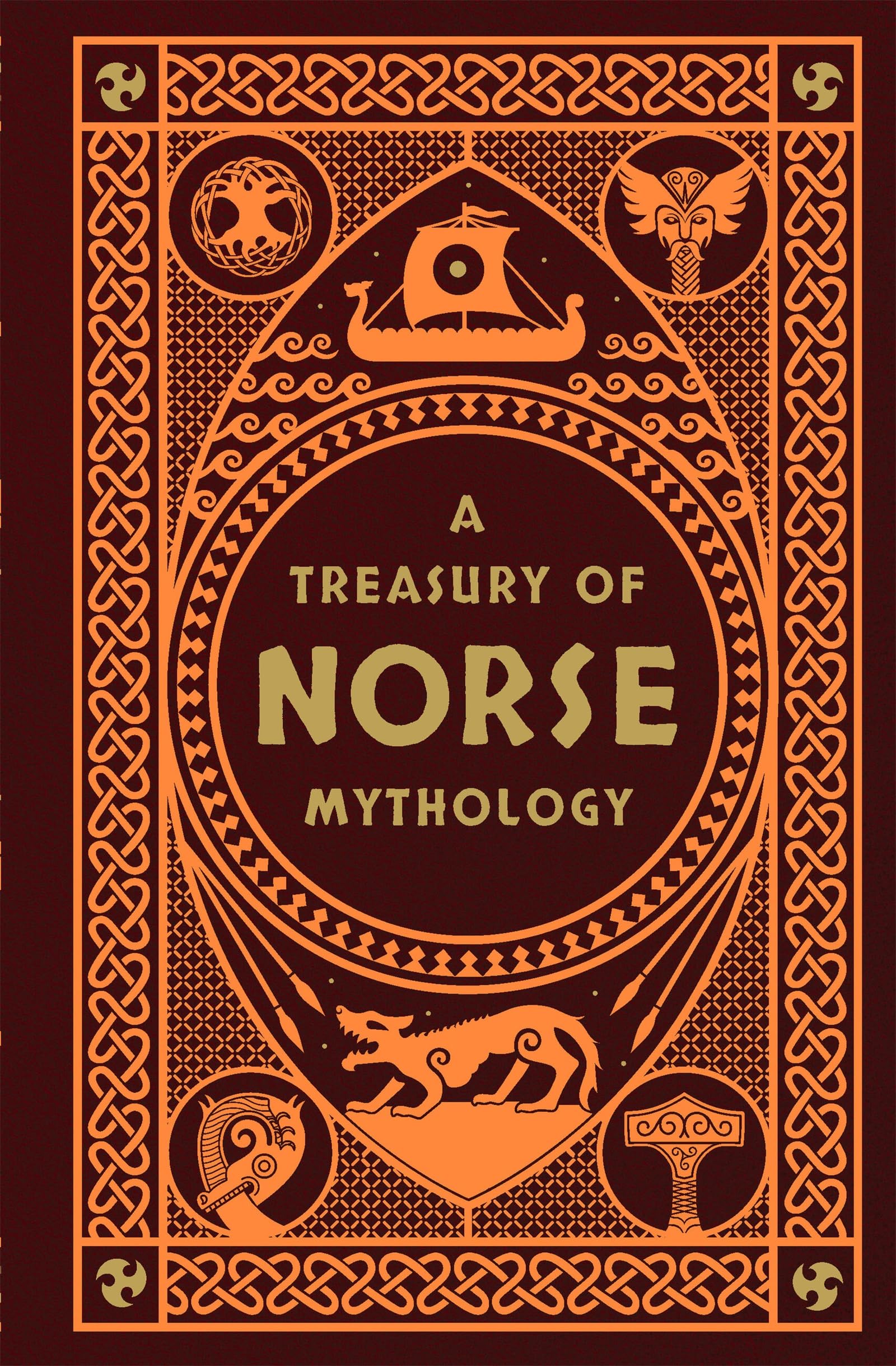 A Treasury of Norse Mythology (Barnes & Noble Collectible Editions)