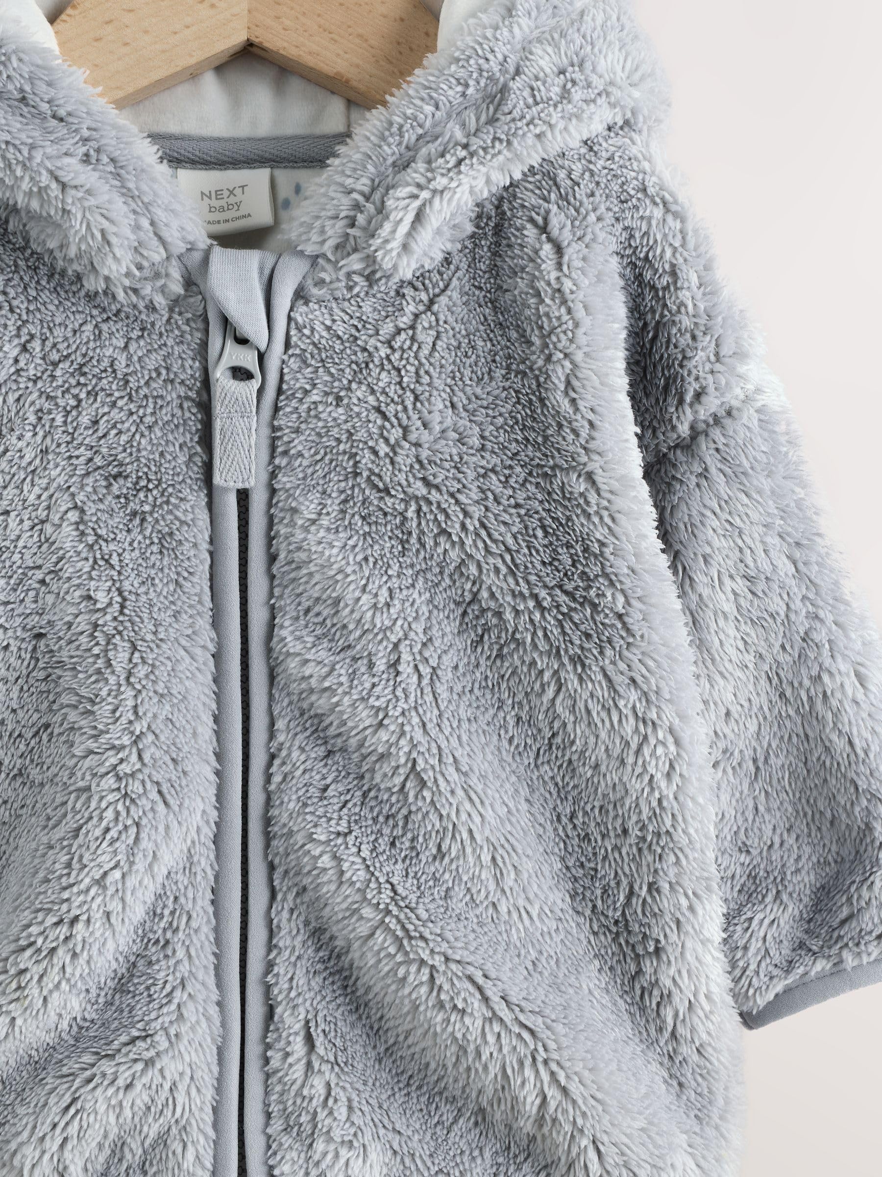 NEXT Bebé Chaqueta de forro polar para bebé con cremallera