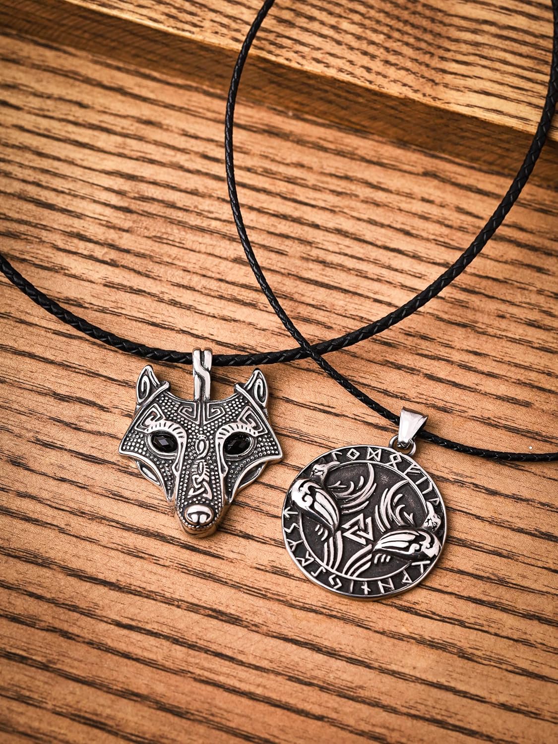 HAQUIL Waterproof Braided Leather Cord Chain Necklace for Pendant, Jewelry Gift for Men and Women - 16/18/20/22/24/26/28/30" 2/3/4/5mm - Image 2