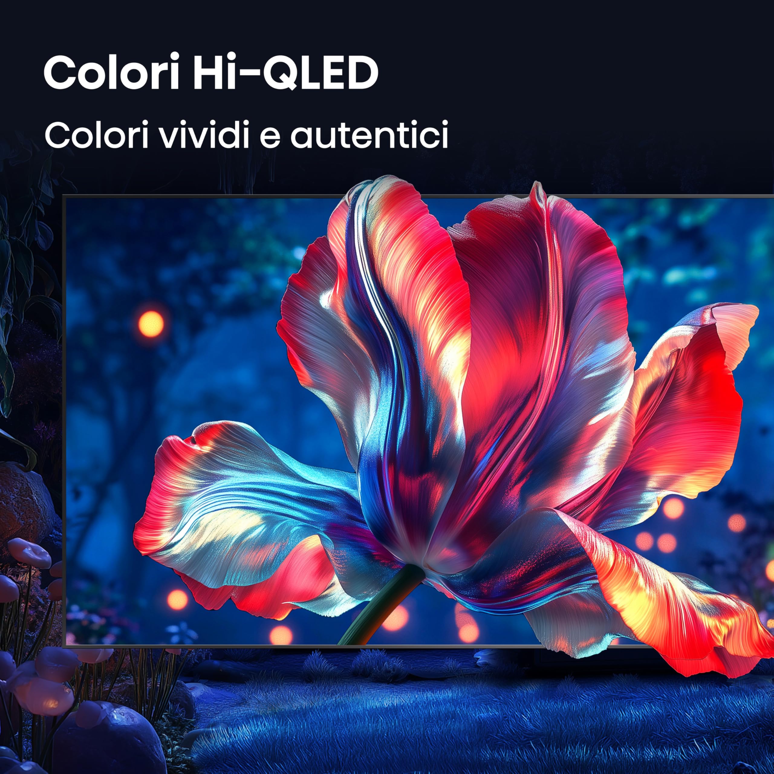 Hisense Smart TV QLED 144Hz 85" 4K 85E7S PRO, Audio Dolby Atmos, VIDAA OS con 1000+ APP, Dolby Vision IQ, HDR 10+, Native 144Hz Game Mode, AirPlay2, Alexa Built-in, lativù 4K