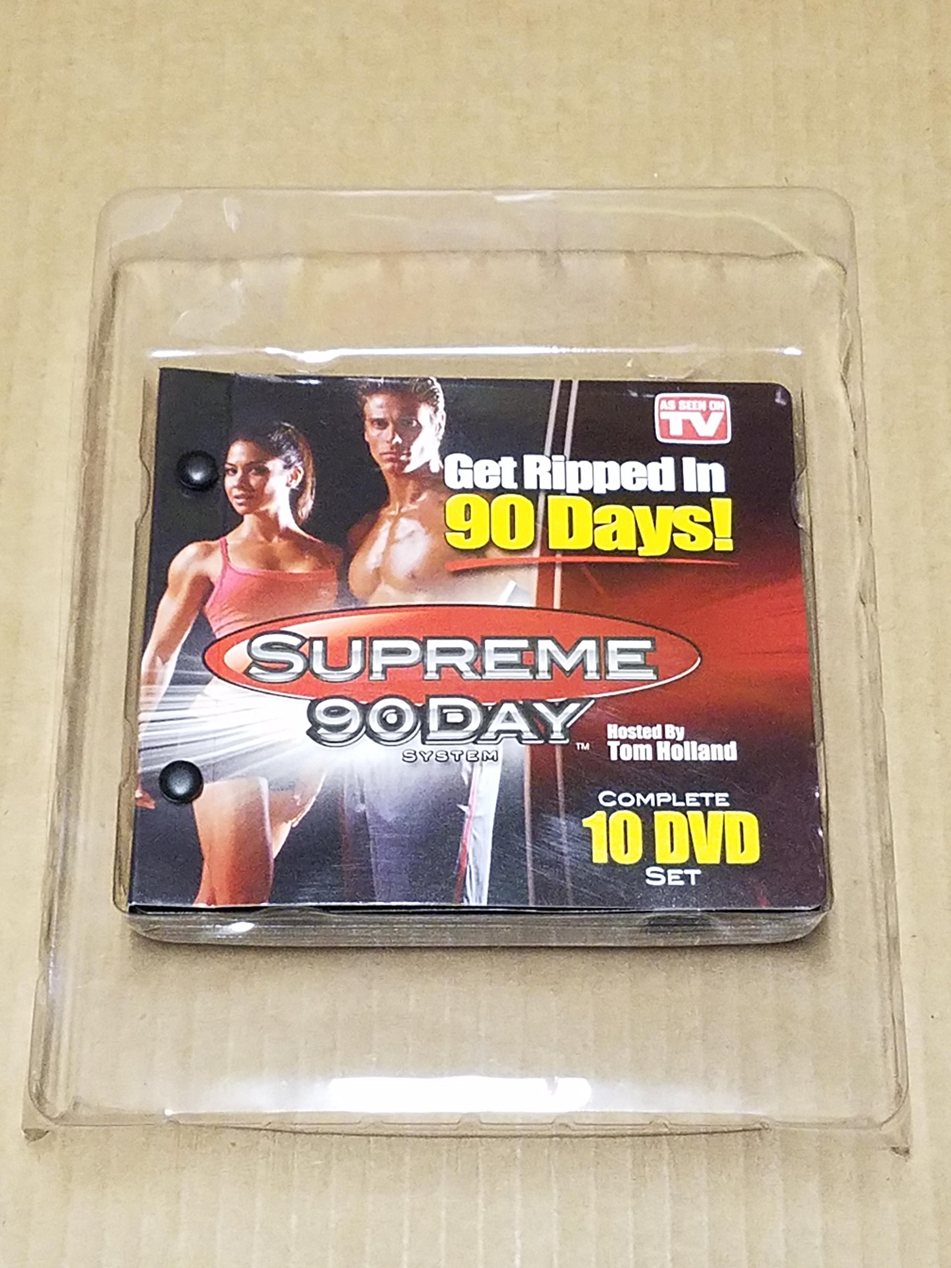 As Seen On TV 481812 Supreme 90 Day Complete 10 DVD Set