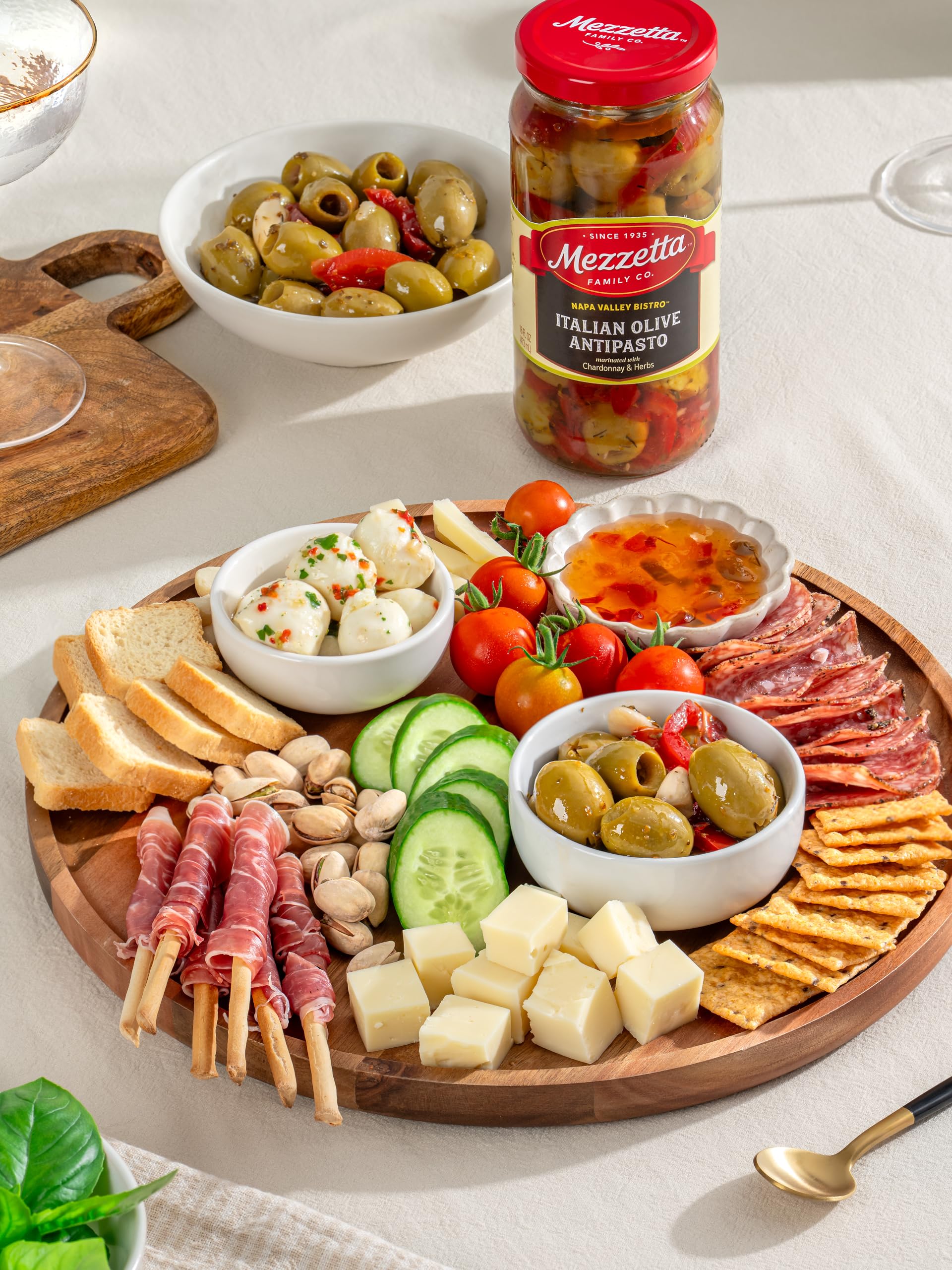 Amazon.com: Mezzetta Napa Valley Bistro Italian Olive Antipasto