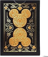 Vista 2 de Bicycle - Disney - Naipes inspirados en Mickey Mouse, negro y dorado