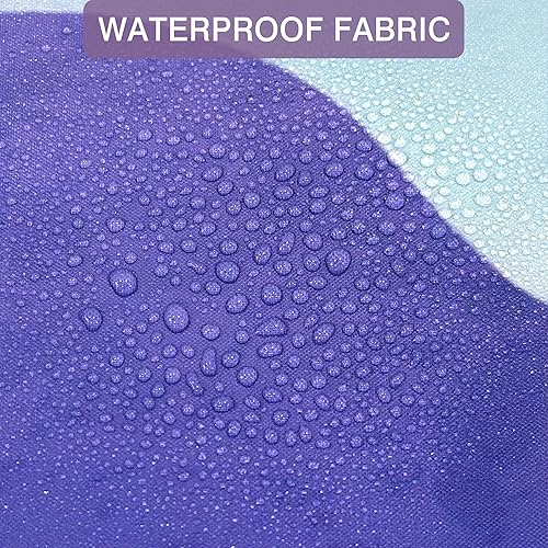 Miniatura 5 de Cortina de ducha de Halloween de 72 x 72 pulgadas, divertida decoración de baño, Halloween, día de Halloween, terror, bruja de primavera, cortinas