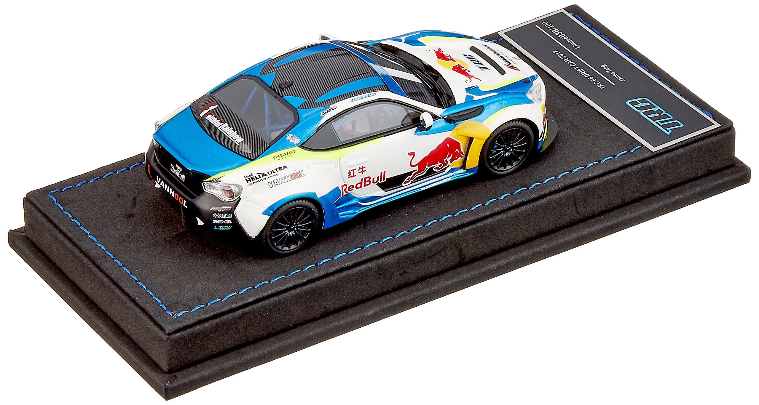 Amazon | PEAKO MODEL 1/43 トヨタ TRC 86 ドリフトカー 2017 Red Bull