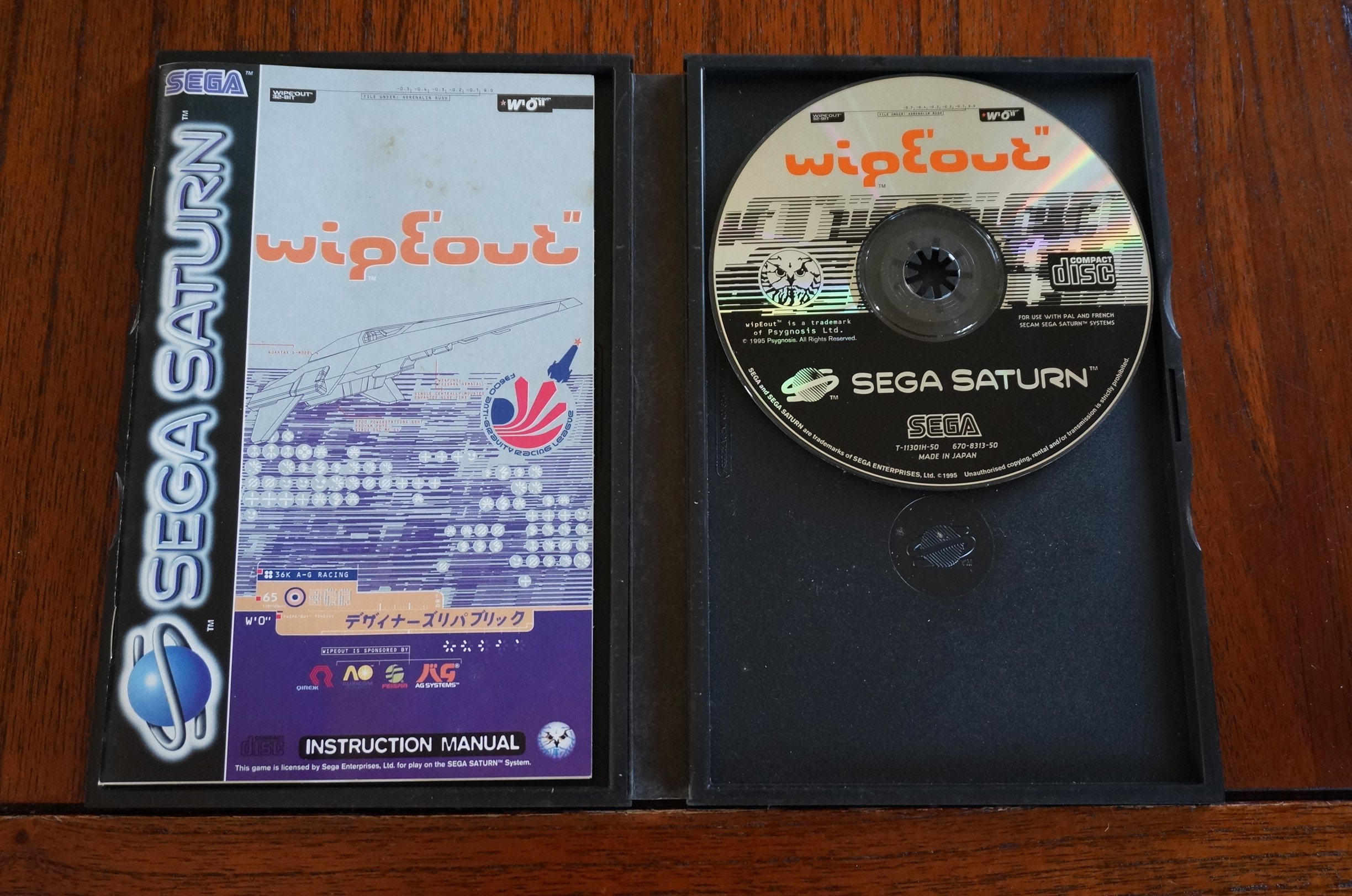WipEout (Saturn Pal)