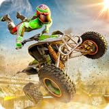 Stunt Extreme Man Down Hill Jumping Feast Adventure 3D: Atv Hill Climbing Racing Simulator Game Free...