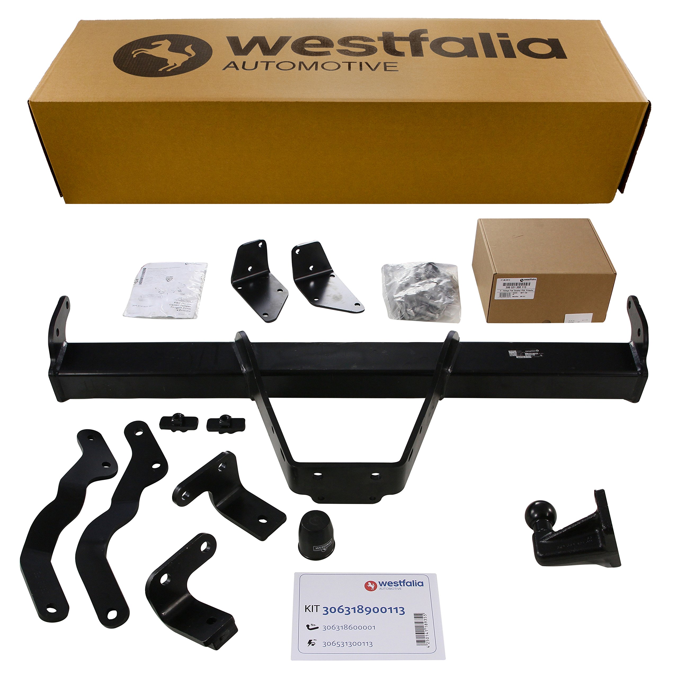 Westfalia Anhängebock (4-Loch) für Peugeot Boxer, Citroen Jumper  