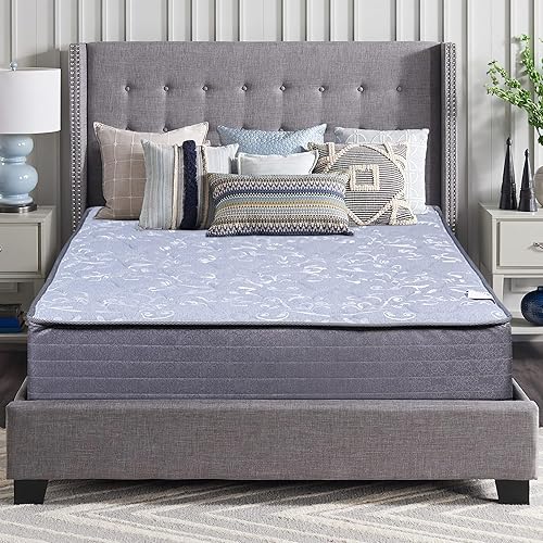 Miniatura 1 de Colchón de resortes interiores con infusión de gel Euro Top con revestimiento de espuma firme de 11 pulgadas, tamaño individual