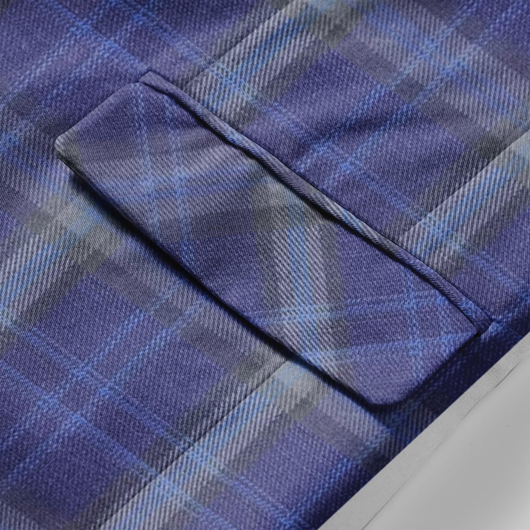 Allthemen Męska marynarka w kratkę, krój slim fit, elegancka marynarka, nowoczesny krój, na wesele