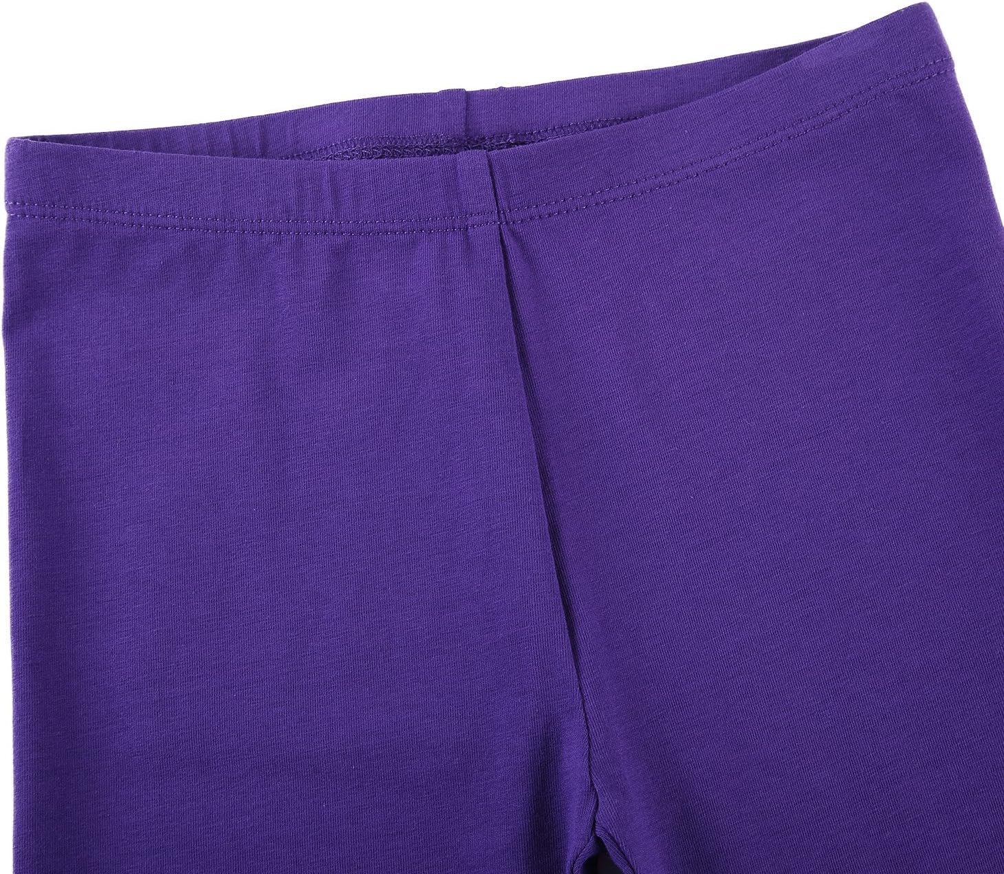 Bienzoe Stretch Girls Legging for School: Kid Toddler Yoga Dance Cotton Tights 3pcs Set - Image 9