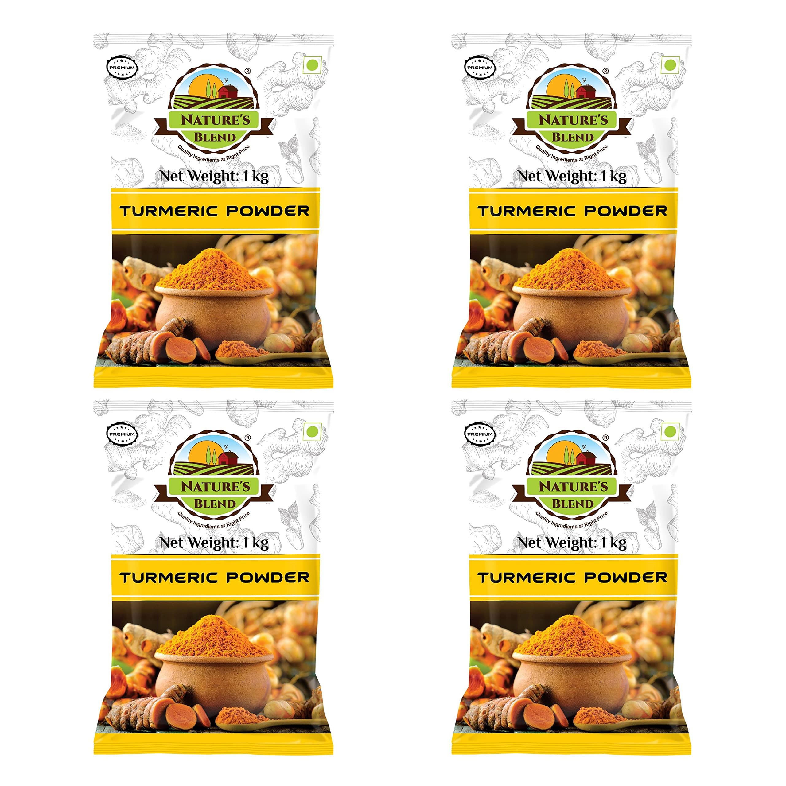 See full amazon price history chart for Natures Blend Haldi/Turmeric Powder 1 Kg Premium (Pack of 4) Natures Blend Haldi/Turmeric Powder 1 Kg Premium (Pack of 4) (B099615B5J) Amazon Price History, Amazon Price Tracker