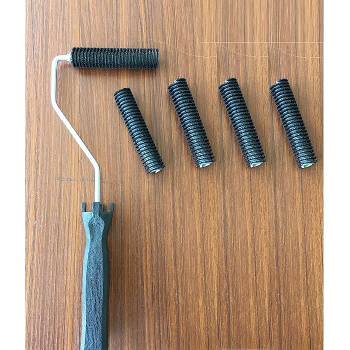 Buy 5pcs 3/4" x 4" fiberglass laminating roller quick release quick