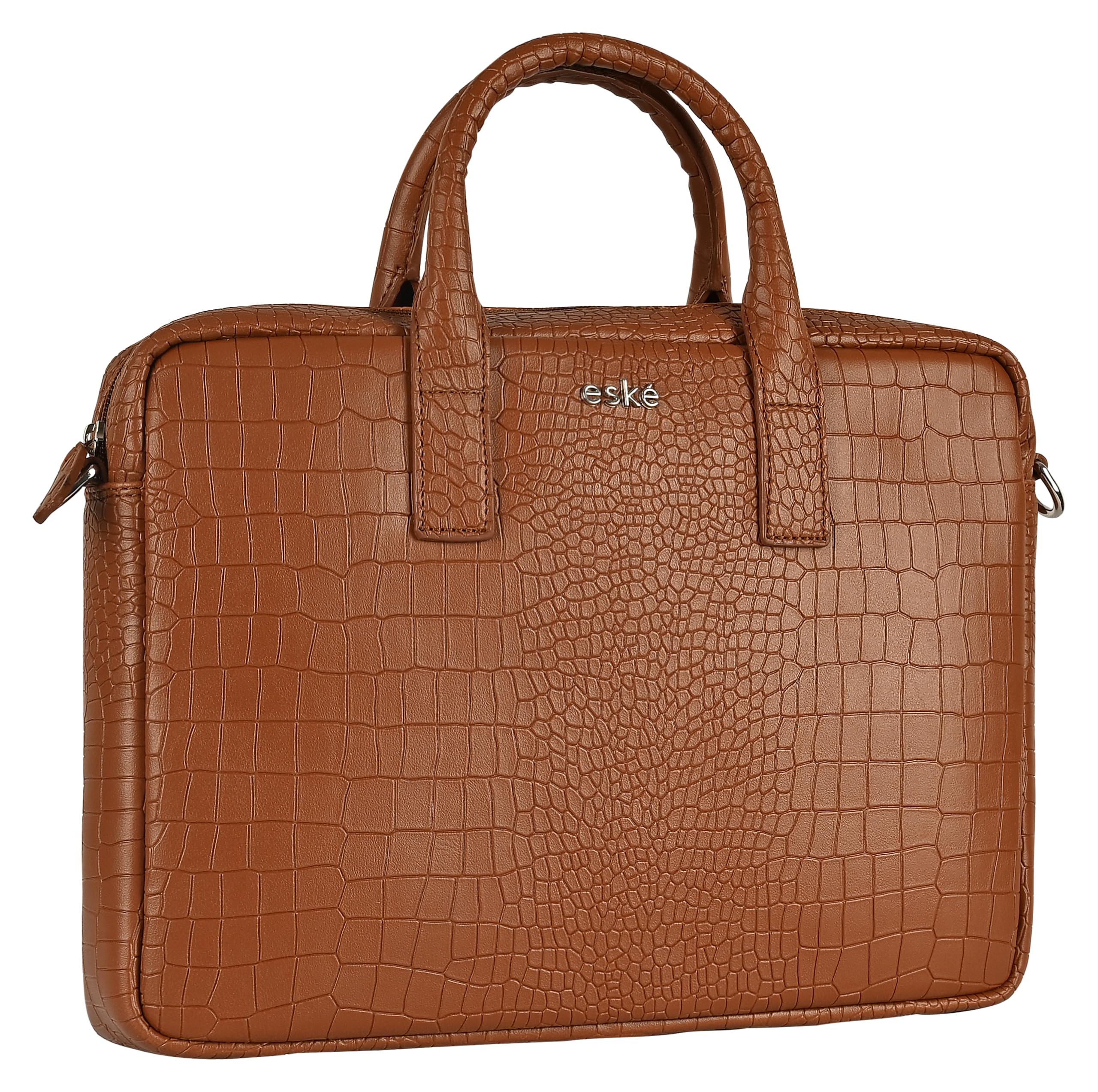eske Martin 13" Vegan Leather Bag for Men - Vegan Leather Office Bag for Men - Messenger MacBook, Laptop Bag Leather - Work Briefcase, Office Use - Shoulder, Sling, Side Bag - Gift for Him (B0CVSHTM8B) Amazon Price History, Amazon Price Tracker