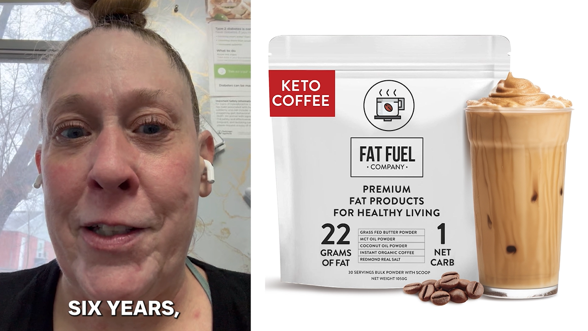 Amazon.com: FAT FUEL Keto Coffee 22g Premium Fats - With Grass Fed
