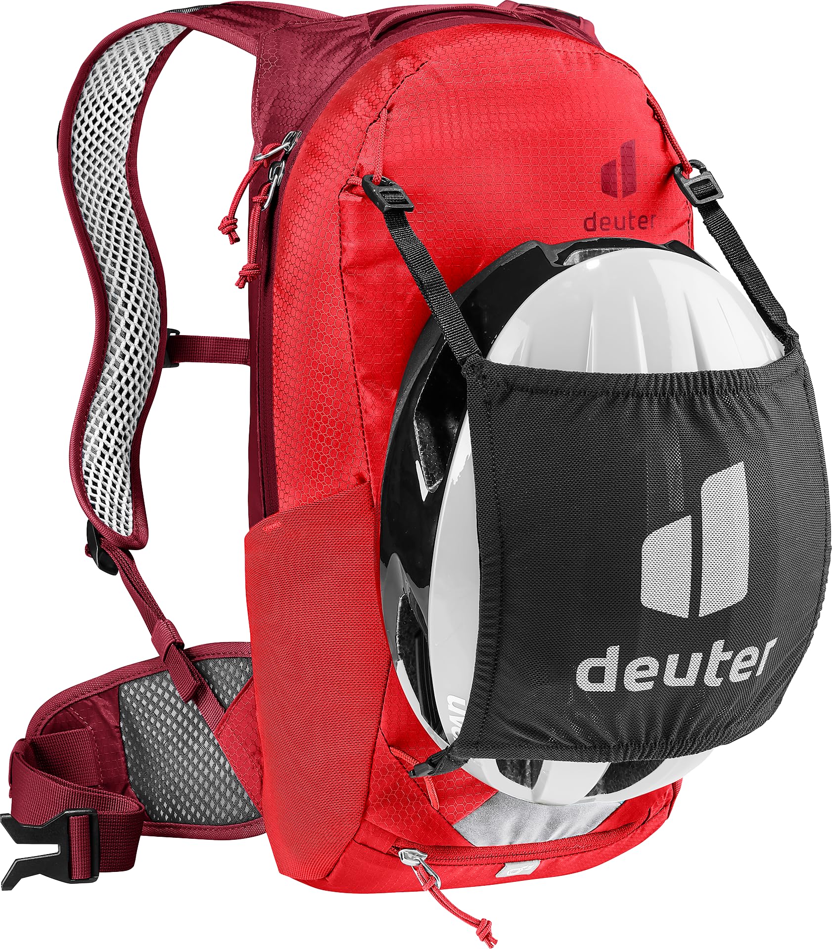 Deuter Race 8 Plecak rowerowy Unisex dla dorosłych, Cherry-masala, 8 L, Minimalistyczny