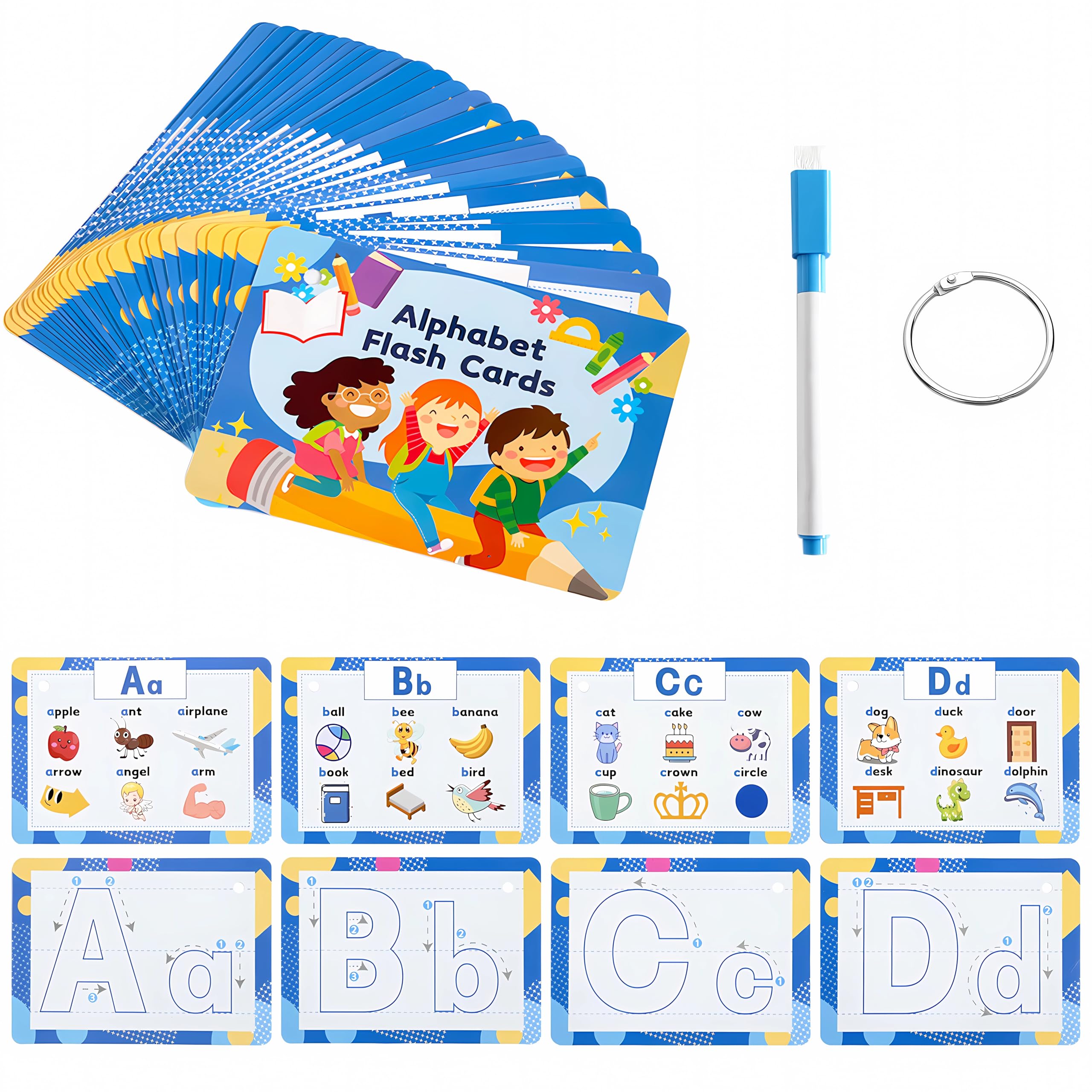 Phonics Flash Cards Spelling Reading Learning Sight Word, Learn to Read Learning Educational Homeschool Supplies
