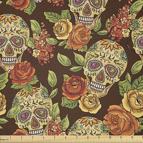 Ambesonne - Tela de punto elástica