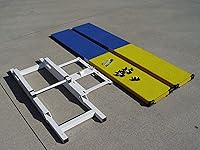 Vista 3 de Mordedor de agilidad para perros de 8 pies sierra transparente aluminio con superficie de goma