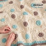 Bernat Baby Blanket Little Lilac Dove Print Yarn - 3 Pack of 100g/3.5oz - Polyester - 6 Super Bulky - 72 Yards - Knitting/Crochet